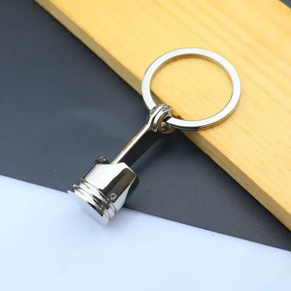 Metal Mini Car Wheel Keychain