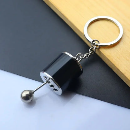 Metal Mini Car Wheel Keychain