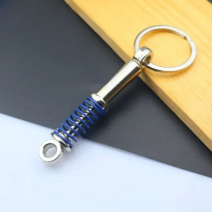 Metal Mini Car Wheel Keychain