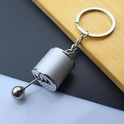 Metal Mini Car Wheel Keychain